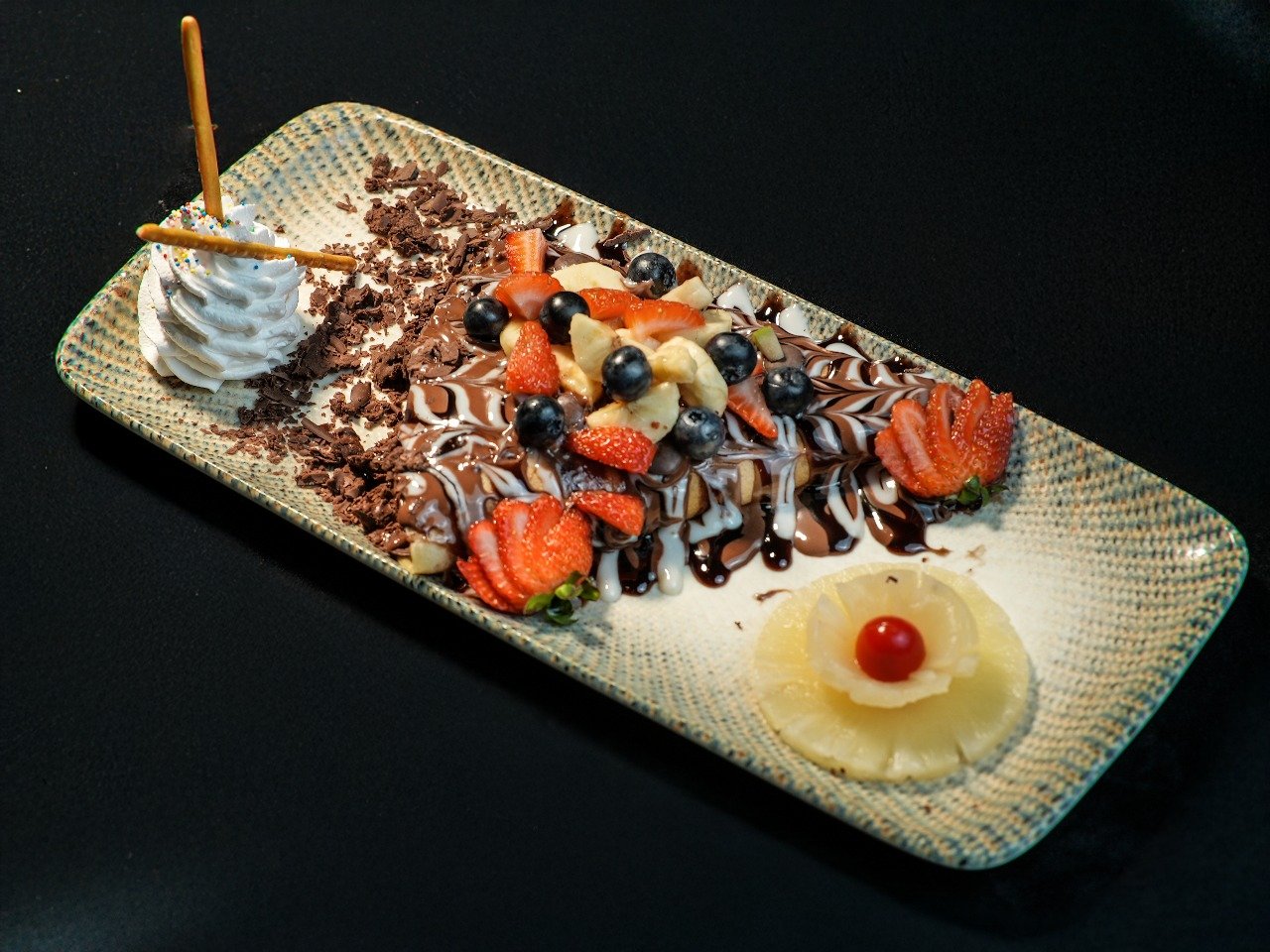 كريب بالفواكه